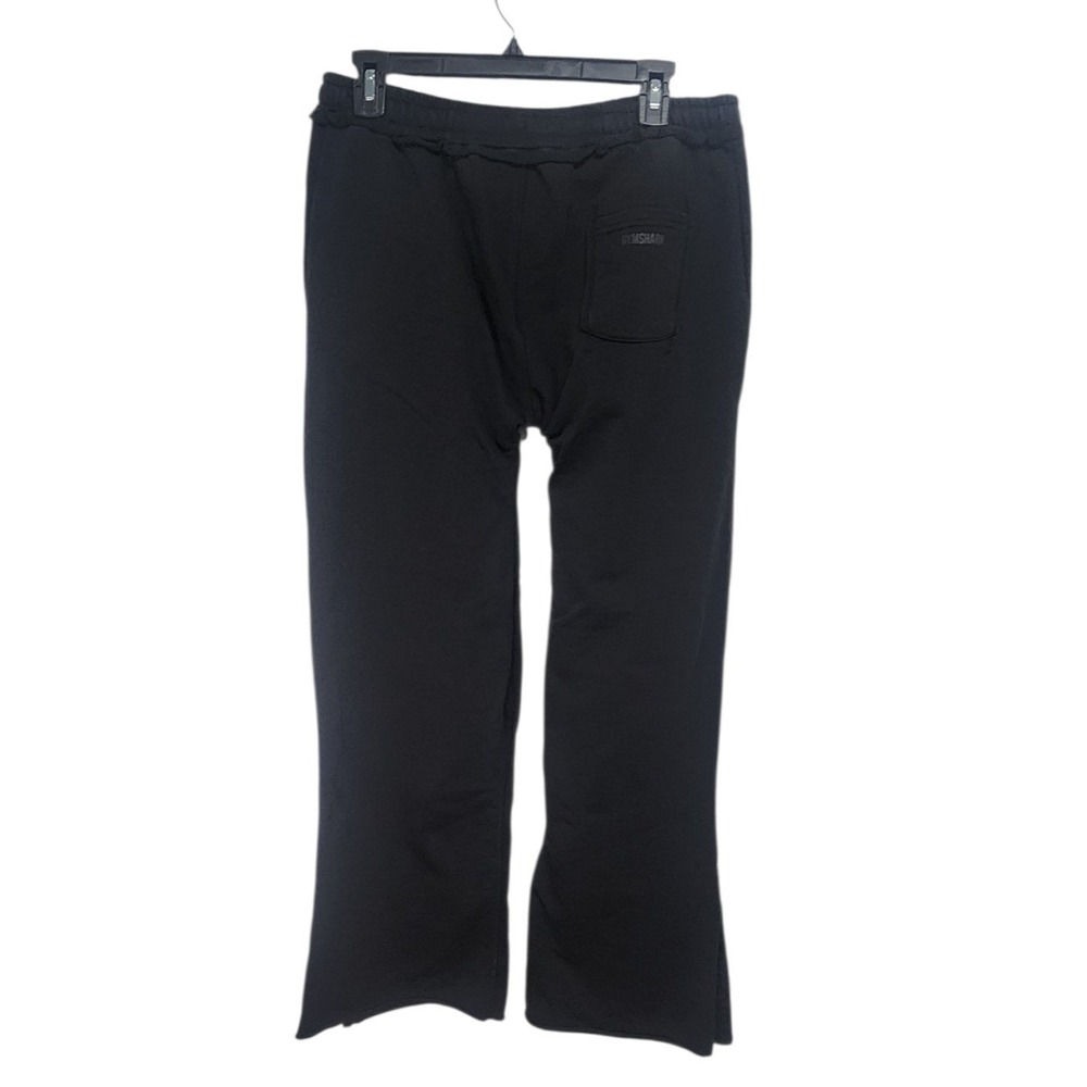 Gymshark Black Logo Detail Sweatpants Joggers Athleisure Activewear Size M